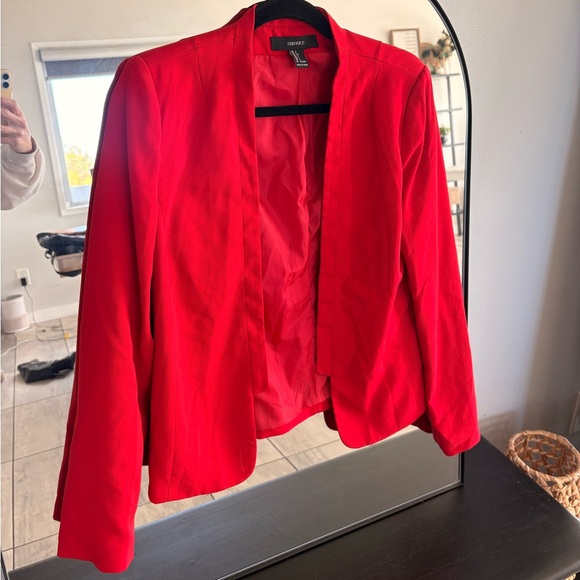 Forever 21 Jackets & Blazers - Forever 21 Vibrant Red Women's Blazer